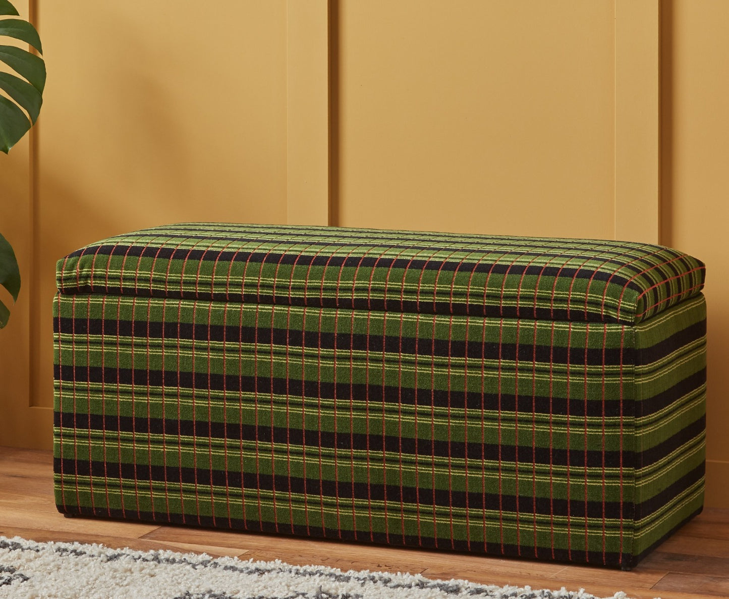 Hinged Storage Ottoman