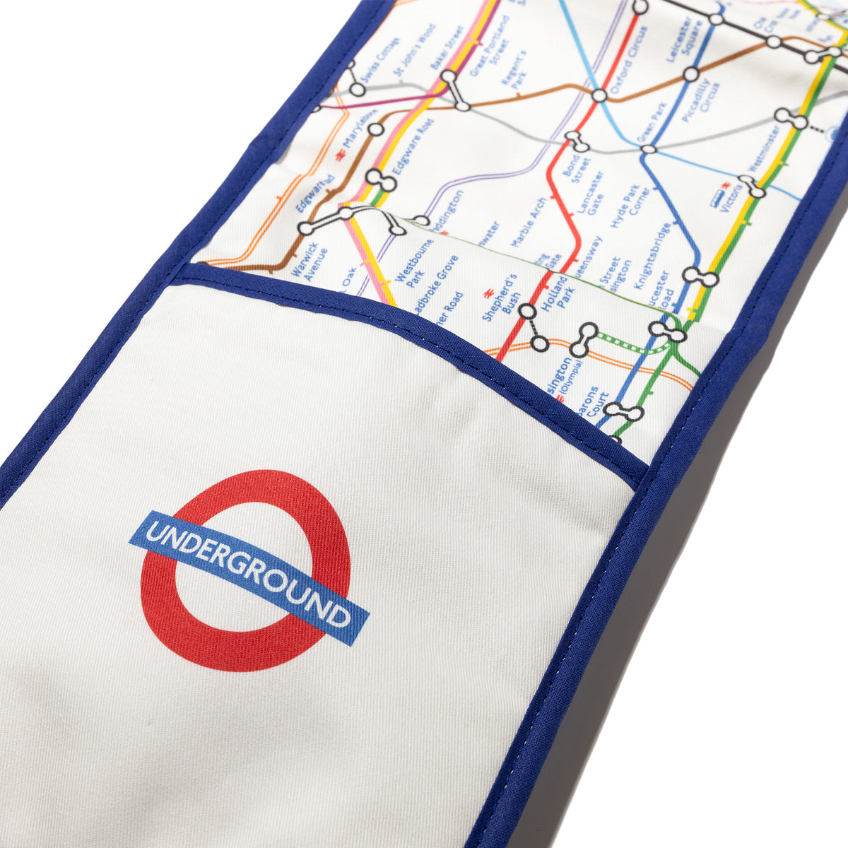 Tube Map Double Oven Gloves