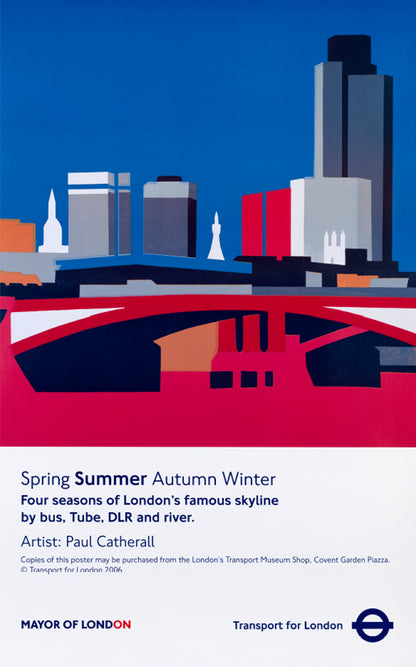 Summer, Four Seasons of London’s Skyline, Paul Catherall, 2006