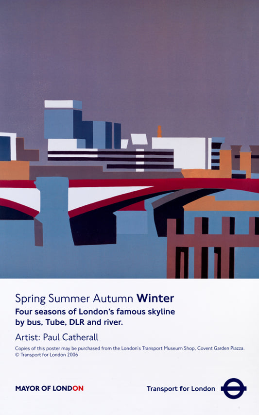 Winter, Four Seasons of London’s Skyline, Paul Catherall, 2006