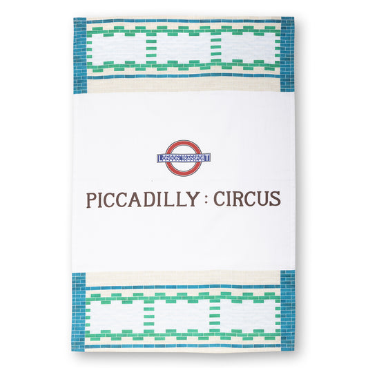 Piccadilly Circus Hidden London Tea Towel
