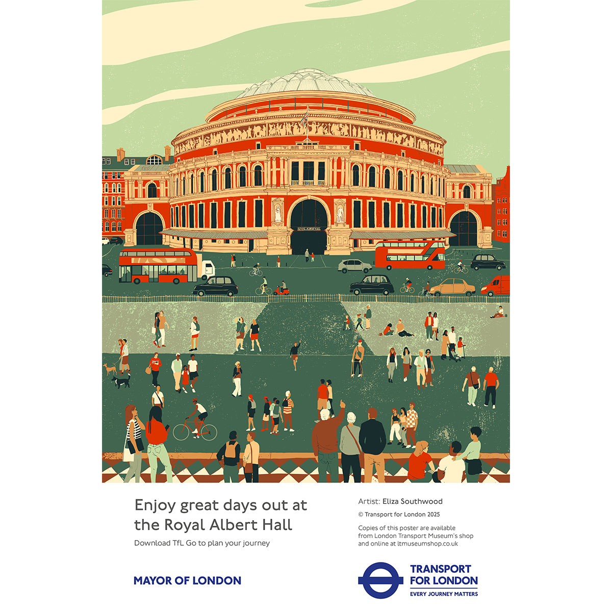 First Edition Poster Great Days Out at the Royal Albert Hall