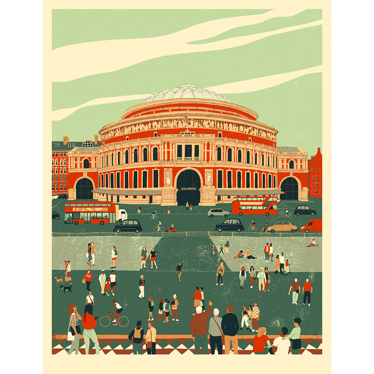Limited Edition Print Great Days Out at the Royal Albert Hall