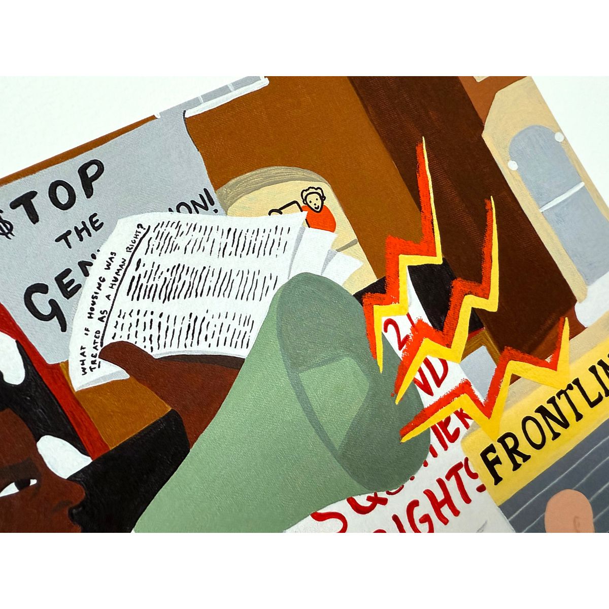 Belly Full of Histories, 2025 by Rudy Loewe
