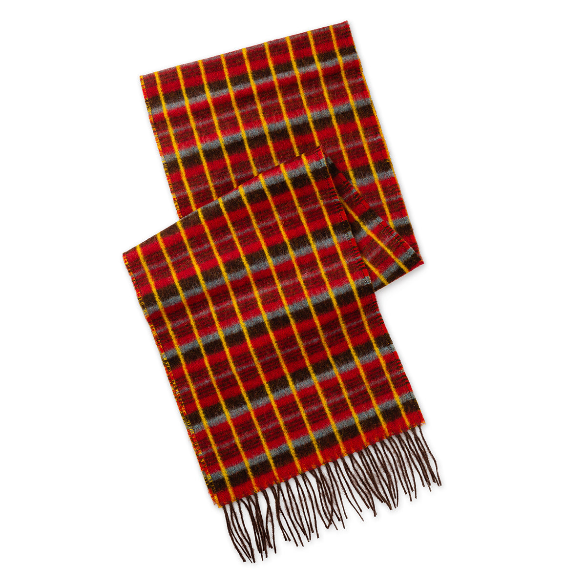 Routemaster Moquette Design Lambswool Scarf