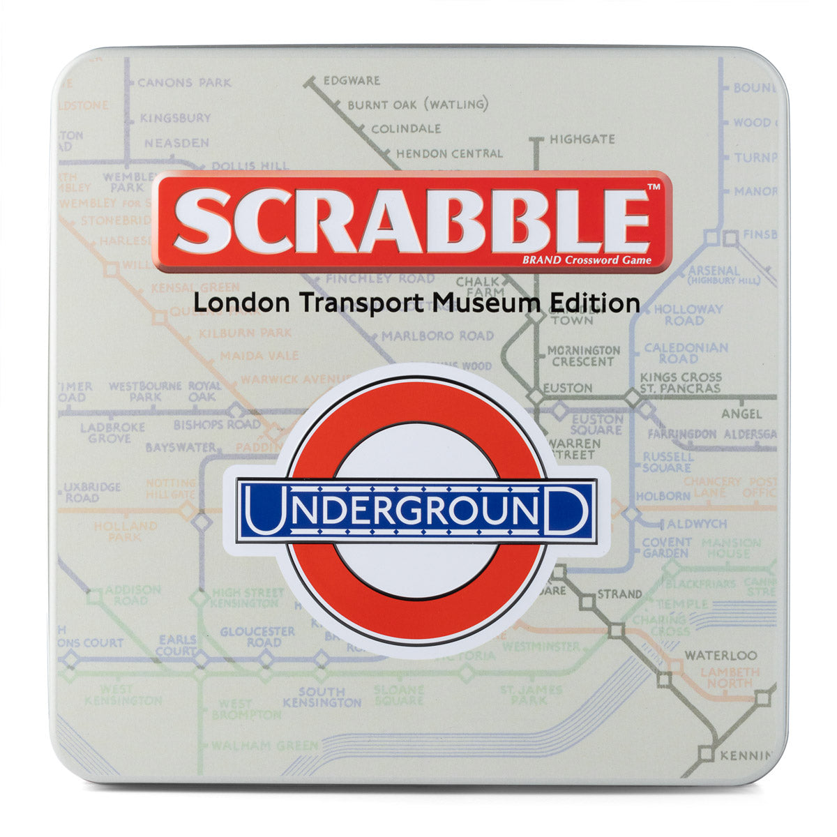 Scrabble London Transport Museum Tin Edition
