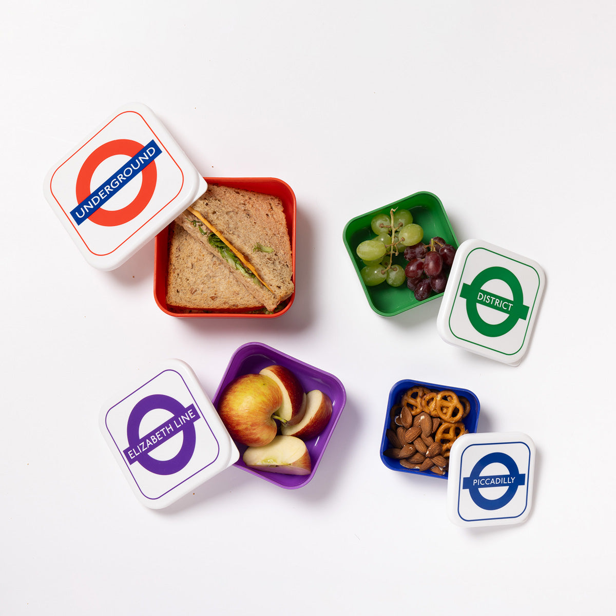 Snack Box Set of Four