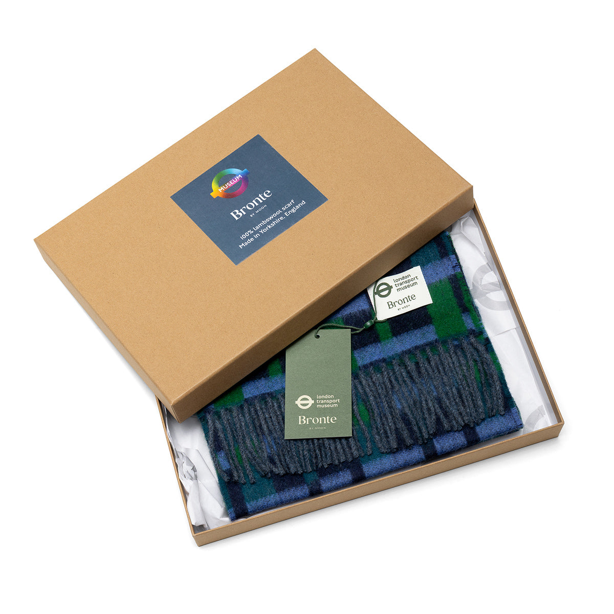 Straub Moquette Design Lambswool Scarf