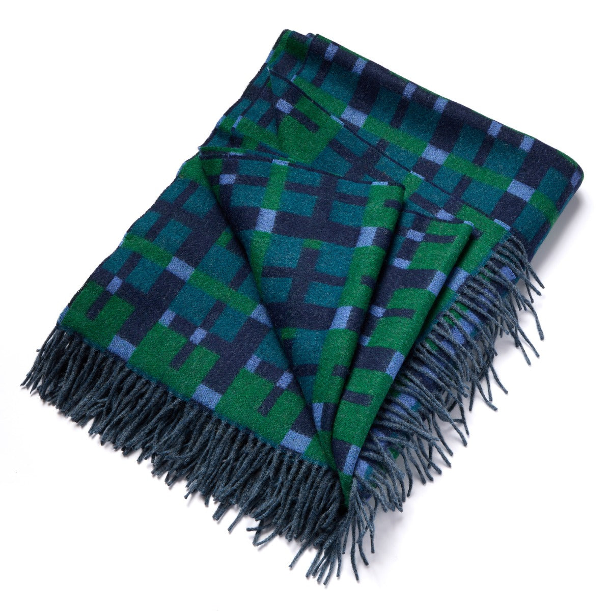 Straub Moquette Design Lambswool Throw