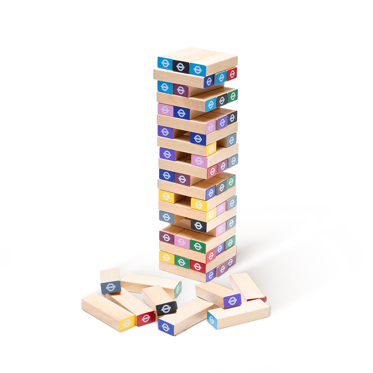 London Underground Topple Tower Game