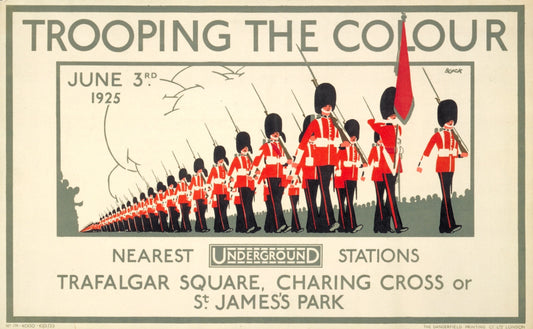 Trooping the Colour 1925 30 x 40 print