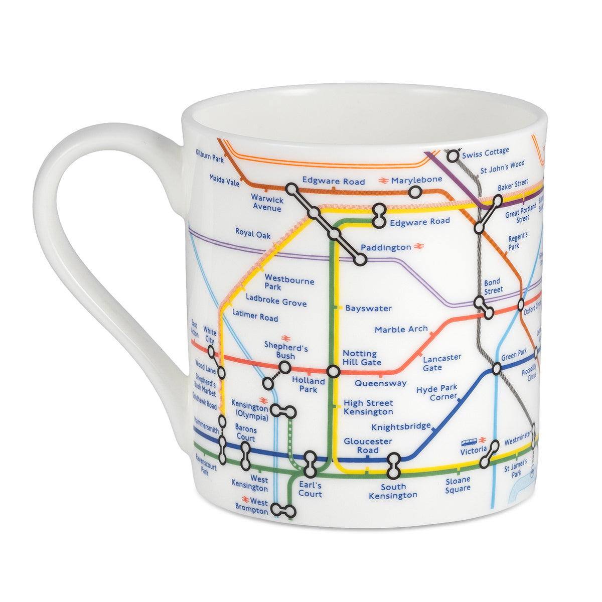 Tube Map Mug