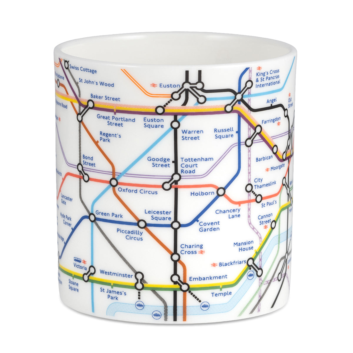 Tube Map Mug