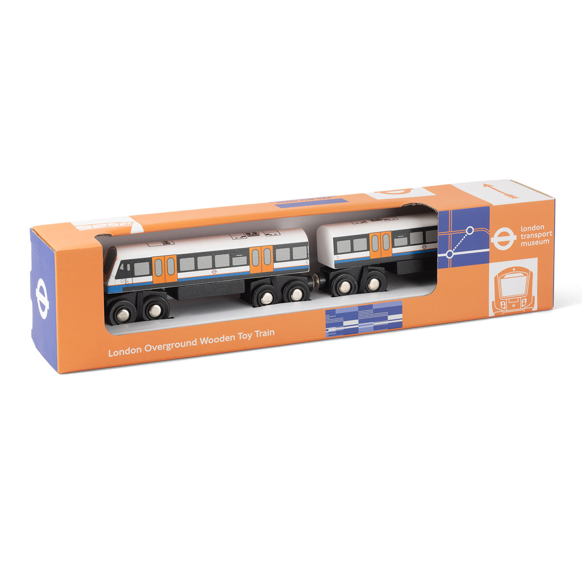Wooden Overground Train Toy Set