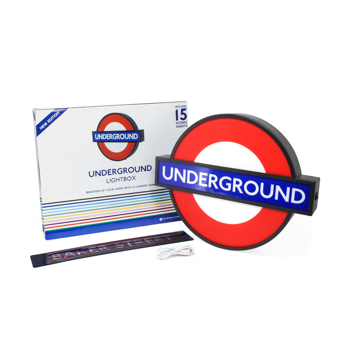 Large London Underground Lightbox 