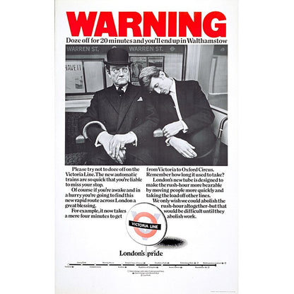 Warning; doze off for 20 minutes and you'll end up in Walthamstow